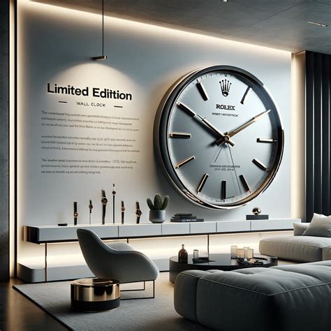 horloge rolex mural|rolex wall clocks.